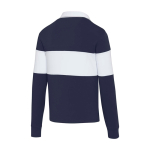 Unisex rugby-style organic cotton polo, 280 g/m², Elevate NXT