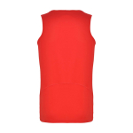 Children's sports t-shirt with removable label, 140 g/m2, Roly red colour