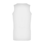 Children's sports t-shirt with removable label, 140 g/m2, Roly white colour