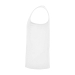 Children's sports t-shirt with removable label, 140 g/m2, Roly white colour