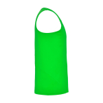 Children's sports t-shirt with removable label, 140 g/m2, Roly lime colour