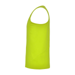 Children's sports t-shirt with removable label, 140 g/m2, Roly neon yellow colour