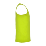 Children's sports t-shirt with removable label, 140 g/m2, Roly neon yellow colour