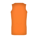 Children's sports t-shirt with removable label, 140 g/m2, Roly neon orange colour