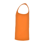 Children's sports t-shirt with removable label, 140 g/m2, Roly neon orange colour