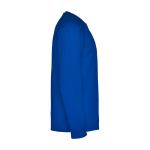 Children's long-sleeve technical sports t-shirt, 150 g/m2, Roly blue colour