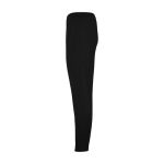 Children's elasticated waist sports trousers, 220 g/m2, Roly black colour