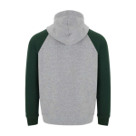 Kids’ two-tone hoodie, 280 g/m2, Roly Badet bottle green colour