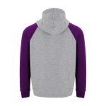 Kids’ two-tone hoodie, 280 g/m2, Roly Badet purple colour