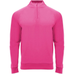 Children's long-sleeve sweatshirt with short zip, 200 g/m2, Roly