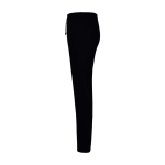 Kid's sports trousers in cotton & polyester, 280 g/m2, Roly black colour
