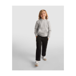 Kid's sports trousers in cotton & polyester, 280 g/m2, Roly heather light grey colour