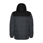 Children's padded polyester jacket with elasticated cuffs, Roly black colour