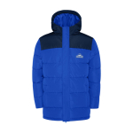 Children's padded polyester jacket with elasticated cuffs, Roly royal blue colour