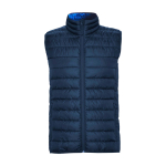 Children's lightweight thermal polyester gilet, 290 g/m2, Roly navy-blue colour