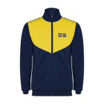 Kid's polyester tracksuit in matching colours, 225 g/m2, Roly yellow colour