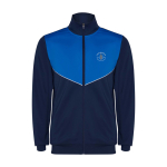 Kid's polyester tracksuit in matching colours, 225 g/m2, Roly royal blue colour