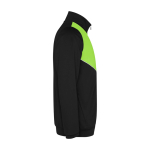 Kid's polyester tracksuit in matching colours, 225 g/m2, Roly lime colour
