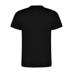 Kid's short-sleeve cotton t-shirt, jersey knit, 165 g/m2, Roly black colour