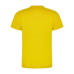 Kid's short-sleeve cotton t-shirt, jersey knit, 165 g/m2, Roly yellow colour