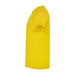Kid's short-sleeve cotton t-shirt, jersey knit, 165 g/m2, Roly yellow colour