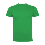 Kid's short-sleeve cotton t-shirt, jersey knit, 165 g/m2, Roly green colour