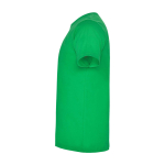 Kid's short-sleeve cotton t-shirt, jersey knit, 165 g/m2, Roly green colour