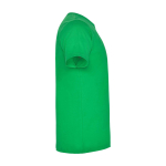 Kid's short-sleeve cotton t-shirt, jersey knit, 165 g/m2, Roly green colour