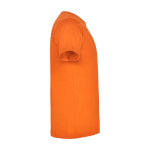 Kid's short-sleeve cotton t-shirt, jersey knit, 165 g/m2, Roly orange colour