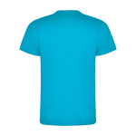 Kid's short-sleeve cotton t-shirt, jersey knit, 165 g/m2, Roly turquoise colour