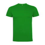 Kid's short-sleeve cotton t-shirt, jersey knit, 165 g/m2, Roly grass green colour