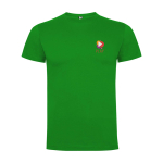 Kid's short-sleeve cotton t-shirt, jersey knit, 165 g/m2, Roly grass green colour