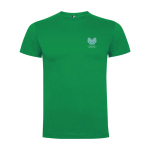 Kid's short-sleeve cotton t-shirt, jersey knit, 165 g/m2, Roly tropical green colour