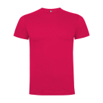 Kid's short-sleeve cotton t-shirt, jersey knit, 165 g/m2, Roly fuchsia colour