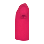 Kid's short-sleeve cotton t-shirt, jersey knit, 165 g/m2, Roly fuchsia colour