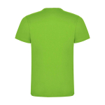 Kid's short-sleeve cotton t-shirt, jersey knit, 165 g/m2, Roly lime colour