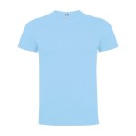 Kid's short-sleeve cotton t-shirt, jersey knit, 165 g/m2, Roly light blue colour