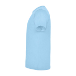 Kid's short-sleeve cotton t-shirt, jersey knit, 165 g/m2, Roly light blue colour