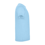 Kid's short-sleeve cotton t-shirt, jersey knit, 165 g/m2, Roly light blue colour