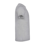 Kid's short-sleeve cotton t-shirt, jersey knit, 165 g/m2, Roly heather light grey colour