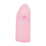 Kid's short-sleeve cotton t-shirt, jersey knit, 165 g/m2, Roly light pink colour
