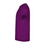Kid's short-sleeve cotton t-shirt, jersey knit, 165 g/m2, Roly purple colour