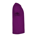 Kid's short-sleeve cotton t-shirt, jersey knit, 165 g/m2, Roly purple colour