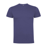 Kid's short-sleeve cotton t-shirt, jersey knit, 165 g/m2, Roly denim blue colour