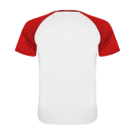 Kids’ two-tone sports T-shirt,140 g/m2, Roly Indianapolis red colour