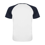 Kids’ two-tone sports T-shirt,140 g/m2, Roly Indianapolis navy-blue colour