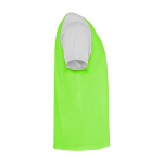 Kids’ two-tone sports T-shirt,140 g/m2, Roly Indianapolis neon green colour