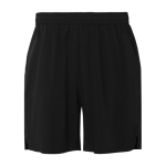 Unisex recycled polyester short sports shorts, 100 g/m², Roly black colour