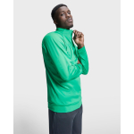 Polyester half-zip sports sweater, 200 g/m², Roly royal blue colour