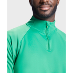 Polyester half-zip sports sweater, 200 g/m², Roly royal blue colour